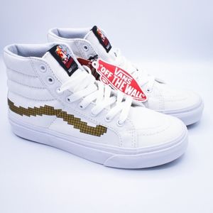 ❌SOLD❌ Vans Nintendo Sk8-hi Slim White Size 5 Women’s